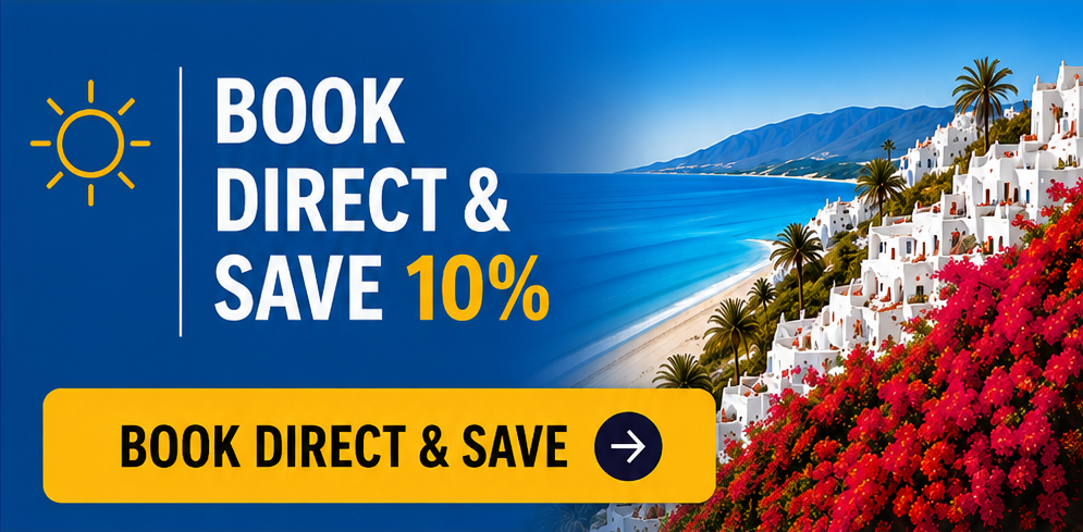 Book Direct and Save 10%